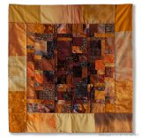 Quadro  78 x 78 cm : Quilt, Warmth from within, www.annette.