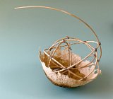knottedvessel singlerattan artichoke 20230815-IMG 1755 : Jacqueline Mallegni, OCA, basketry, ctc, rattan